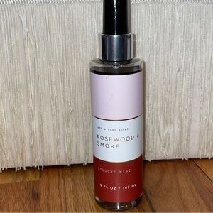 NEW Bath & Body Works Men Cologne Mist ROSEWOOD & SMOKE  spray